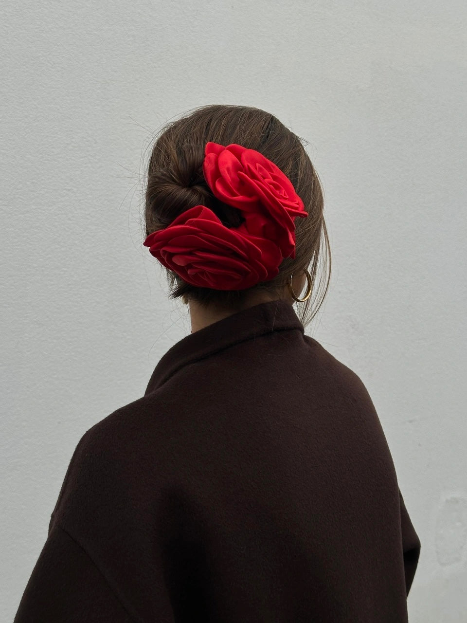 Giant Satin Rose Klemme