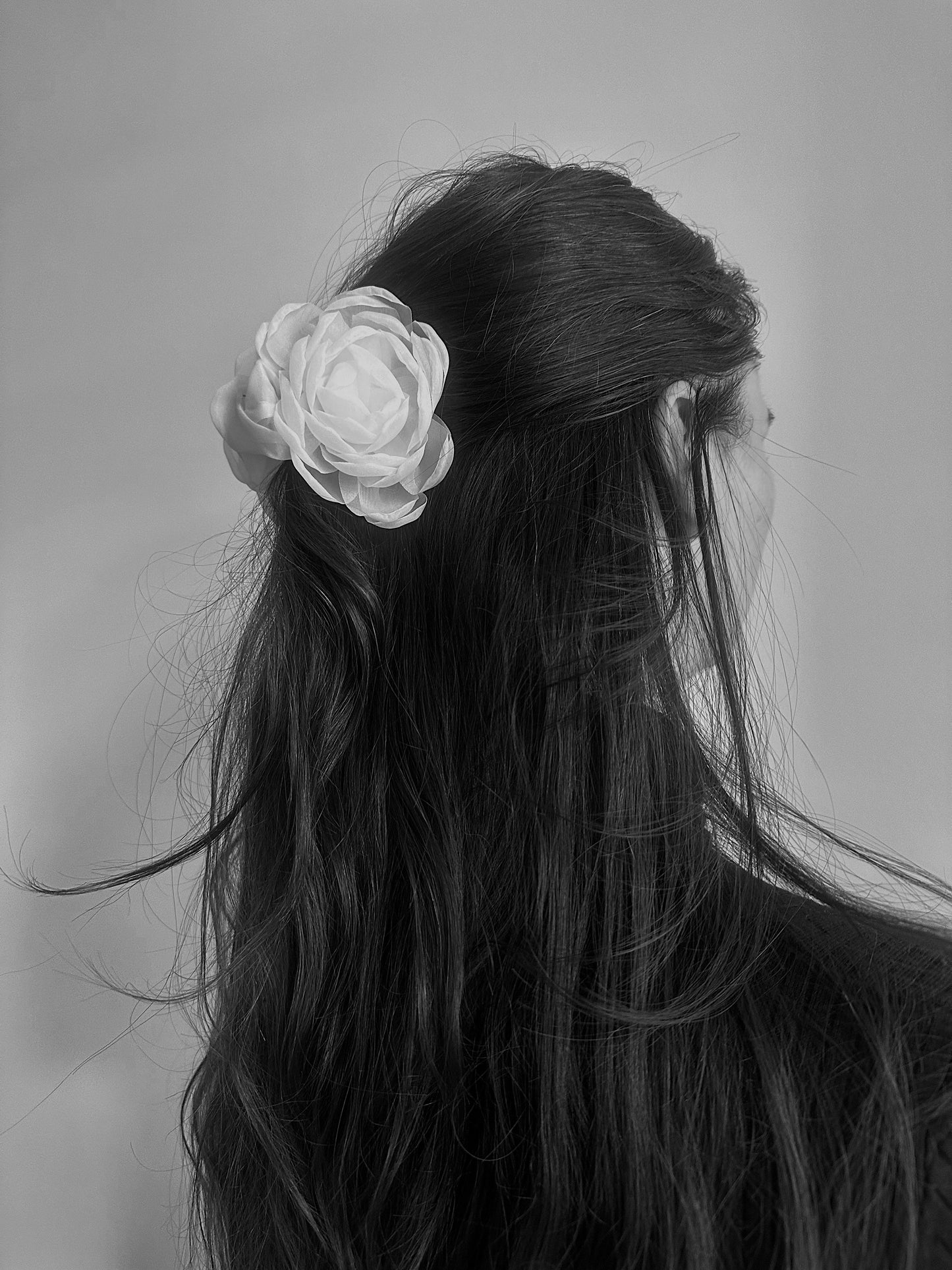 Organza Flower Klemme