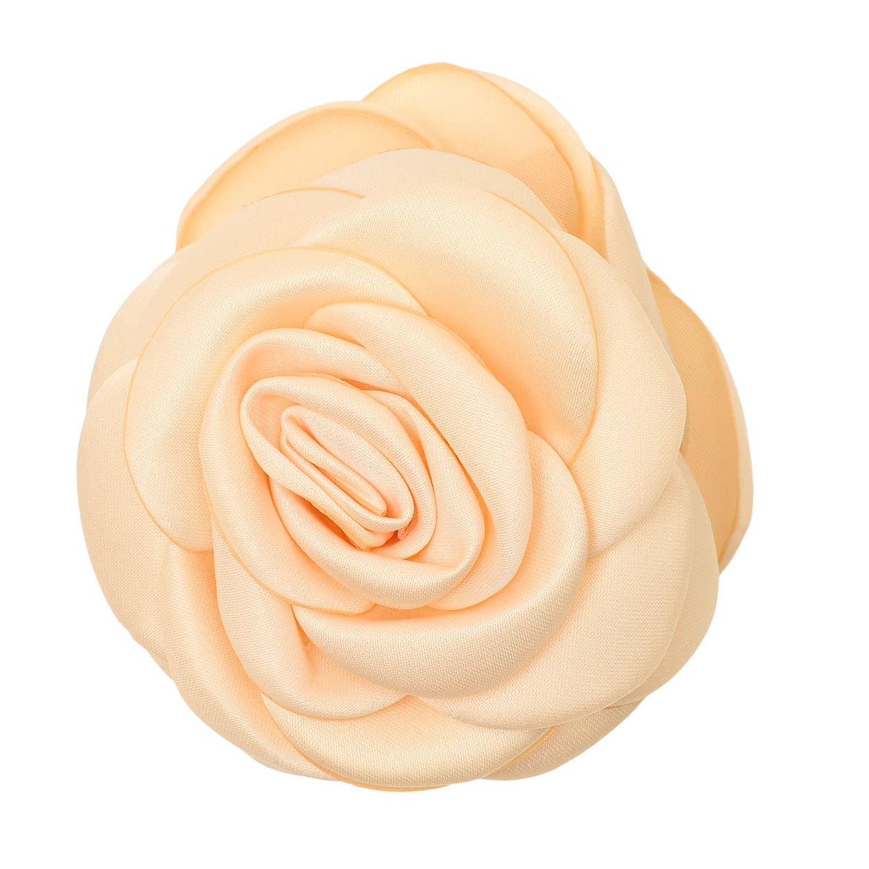 Small Satin Rose Klemme