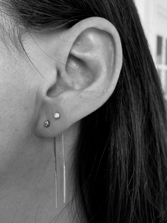 Crystal Chain Øreringe