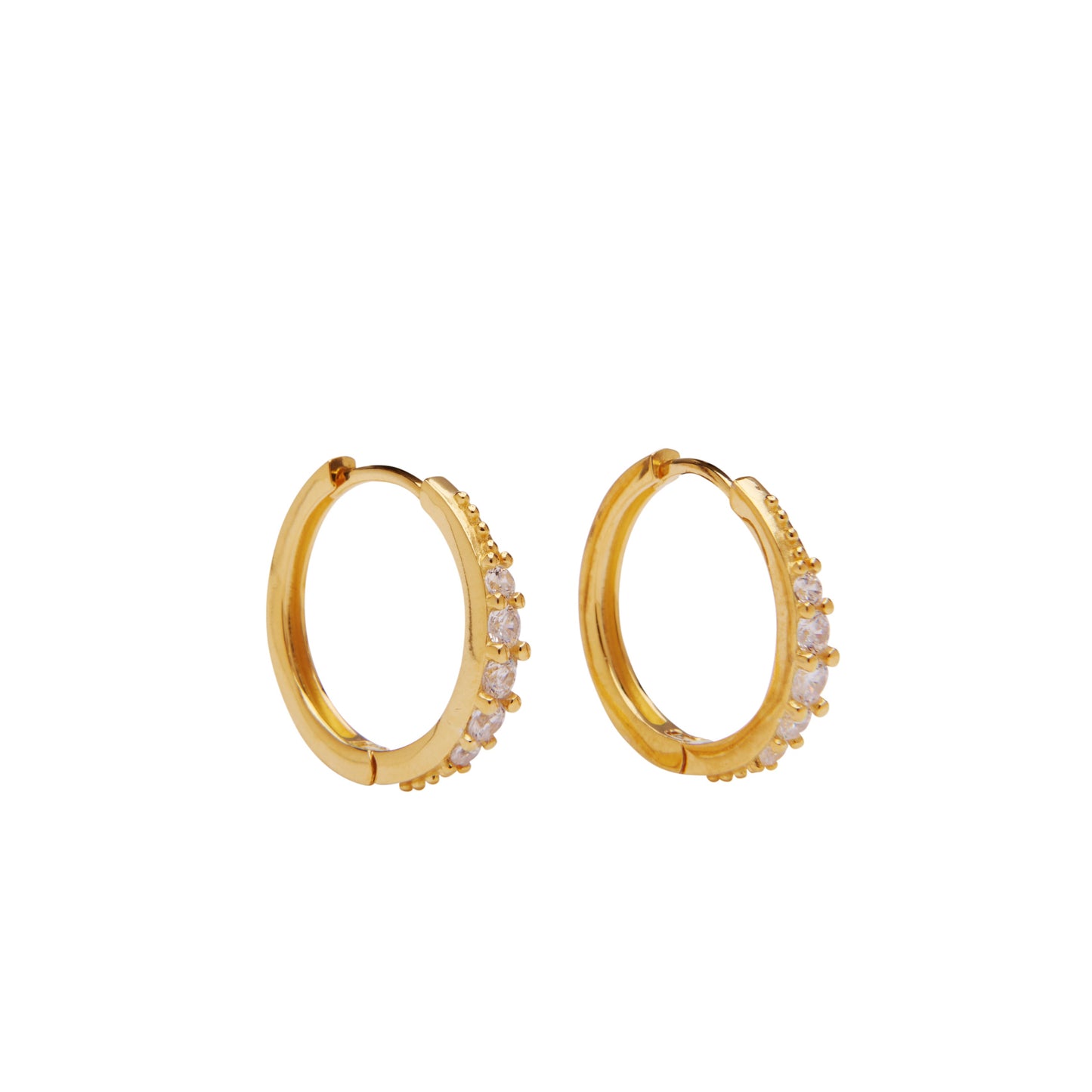 Aisha Crystal Hoops