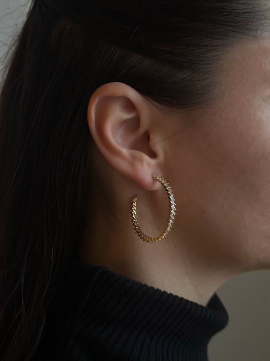 Brick Round Ørestikker<br>