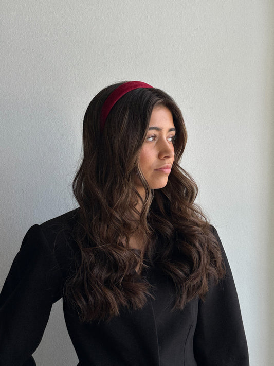 Dahlia Velour Hårbøjle