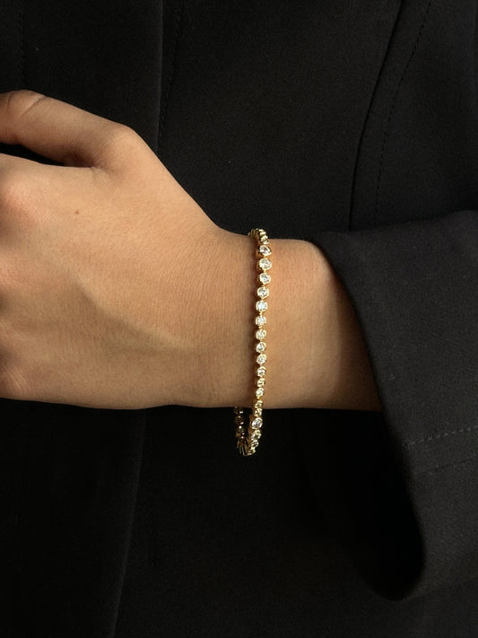 Elva krystalarmbånd