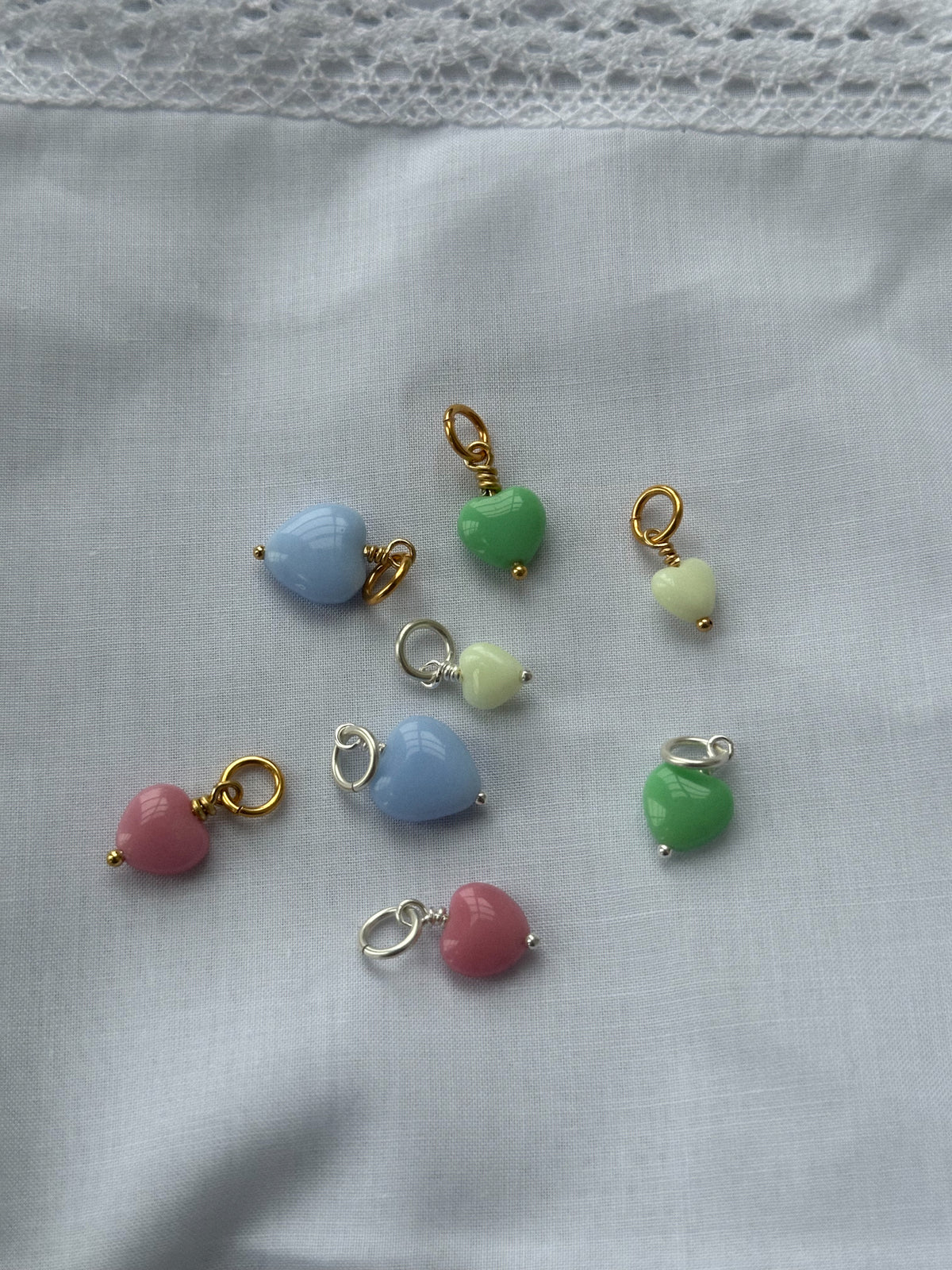 French Petit Heart Pendant