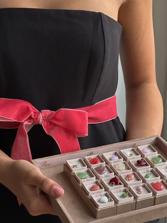 French Grande Heart Vedhæng