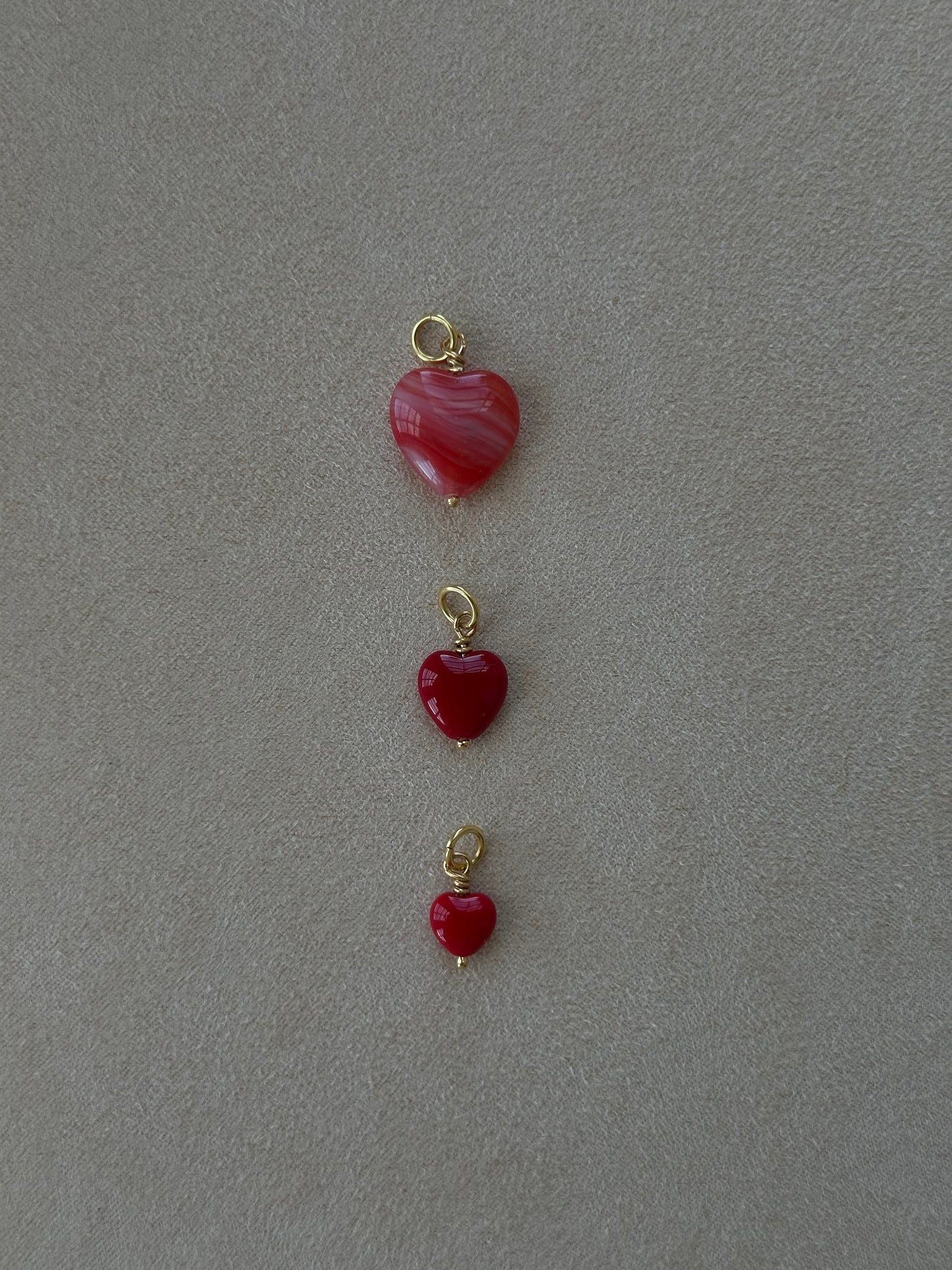 French Grande Heart Vedhæng