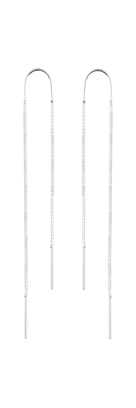 Double Chain Øreringe "Long"