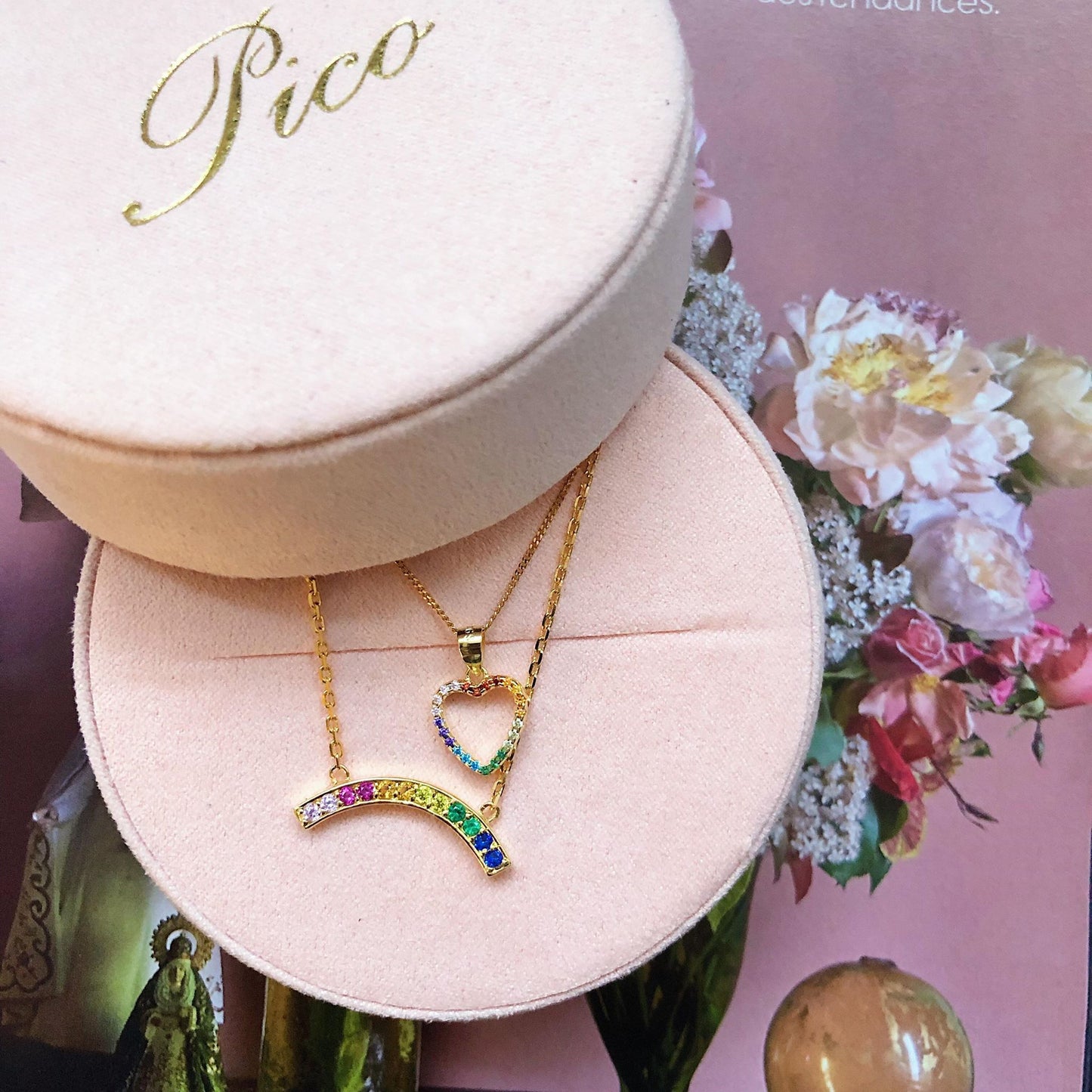 Rainy Heart Petit Halskæde