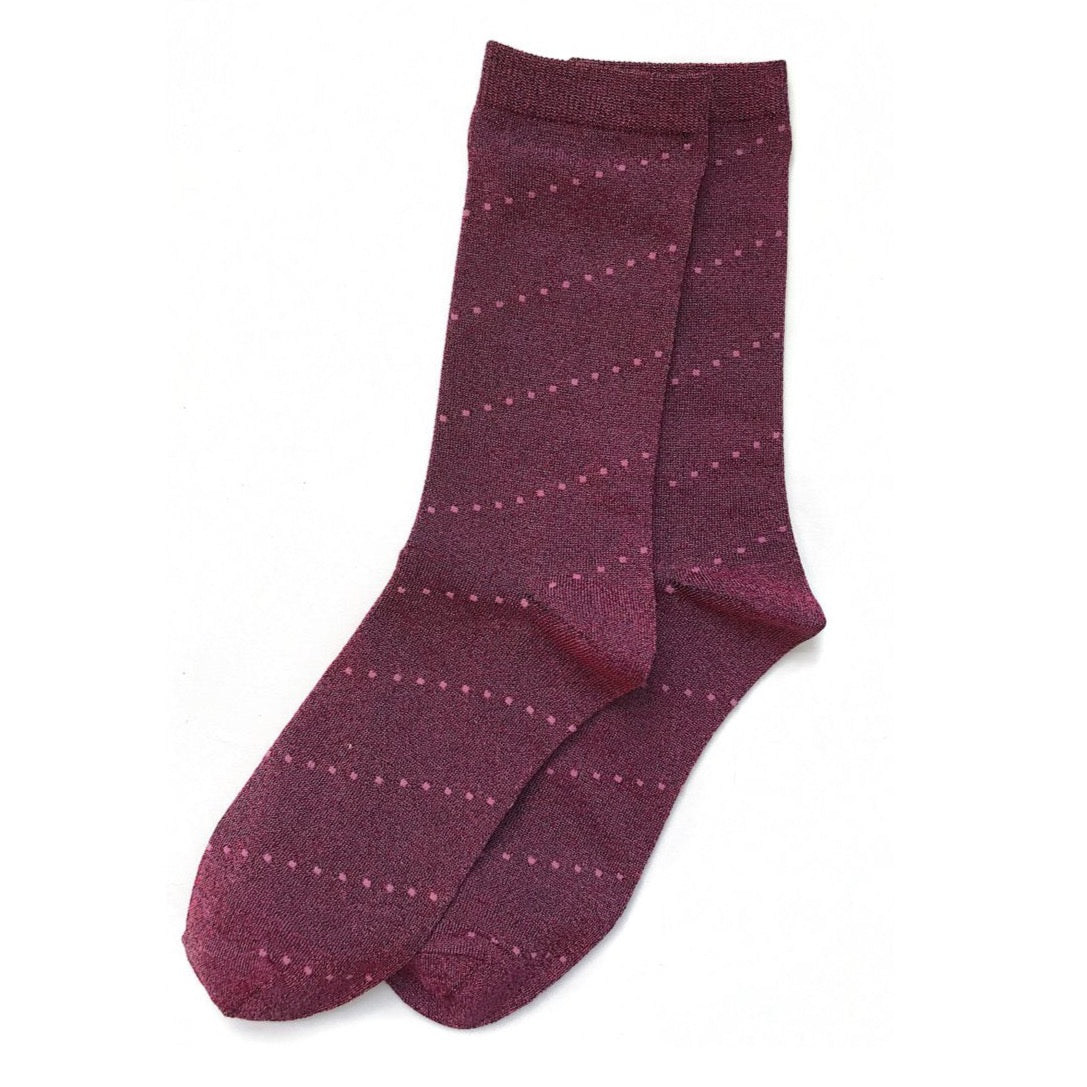 Dot Stripe Strømper