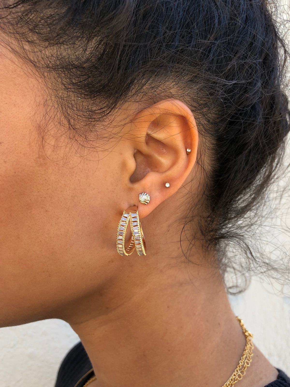 Georgina Crystal Studs
