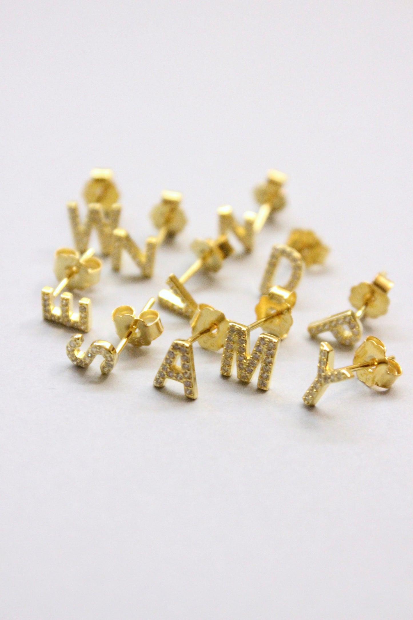 Alfabet Crystal Ørestik