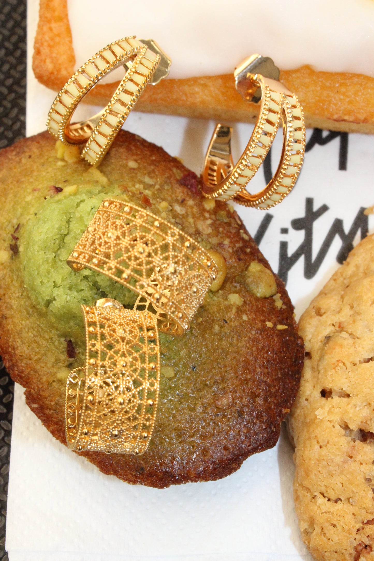 Georgina Crystal Øreringe