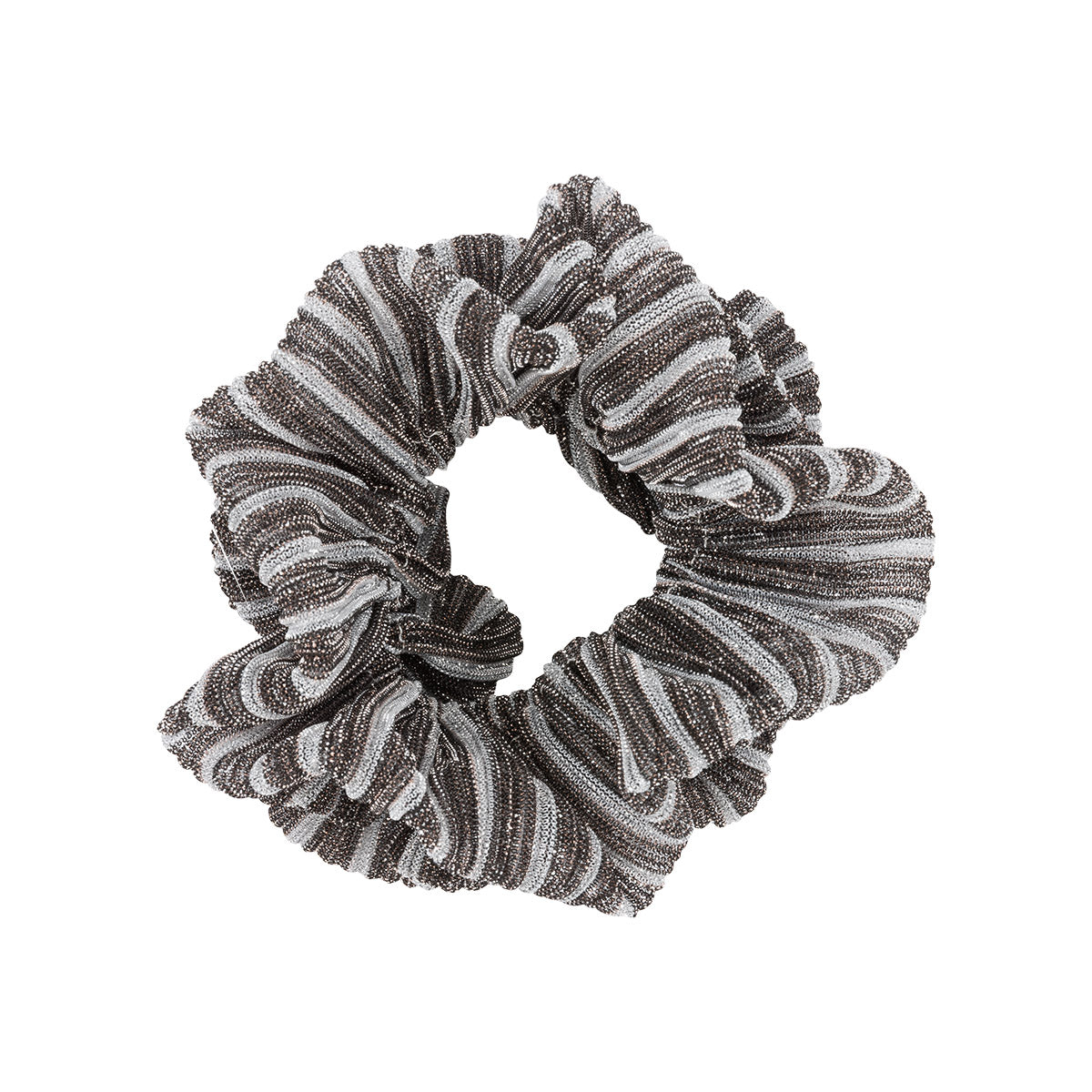 Metallic Scrunchie Stripe
