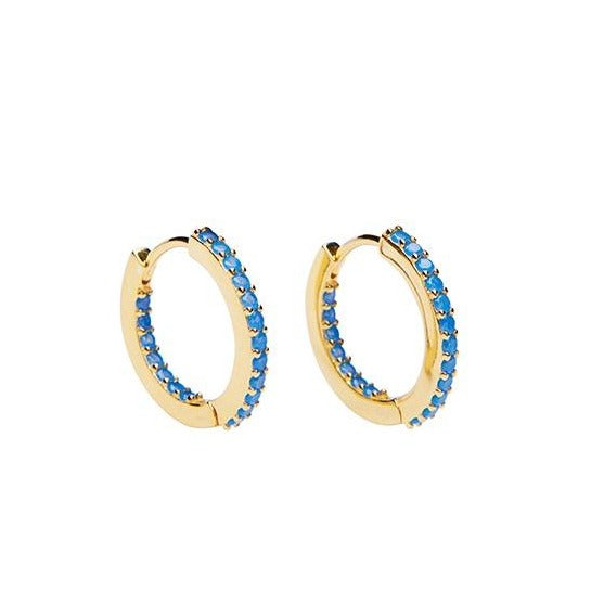 Rainy Medium Hoops