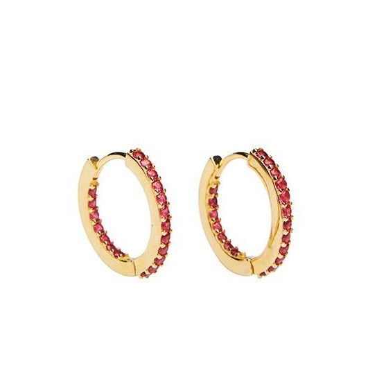 Rainy Medium Hoops