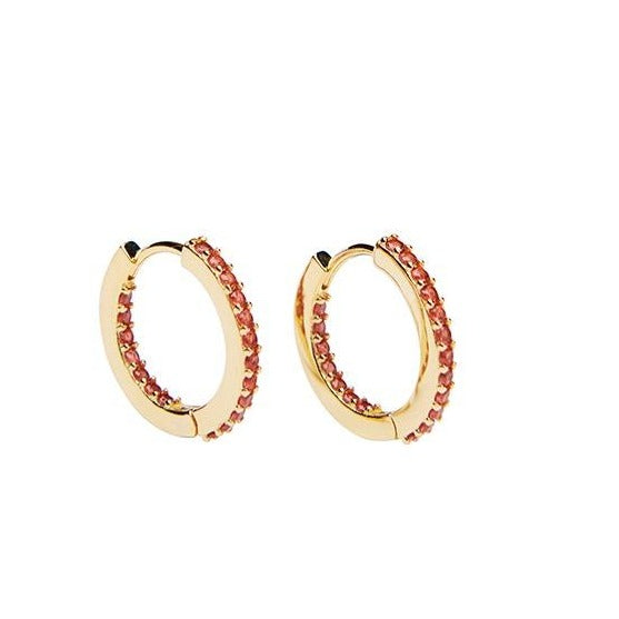 Rainy Medium Hoops