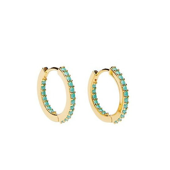 Rainy Medium Hoops