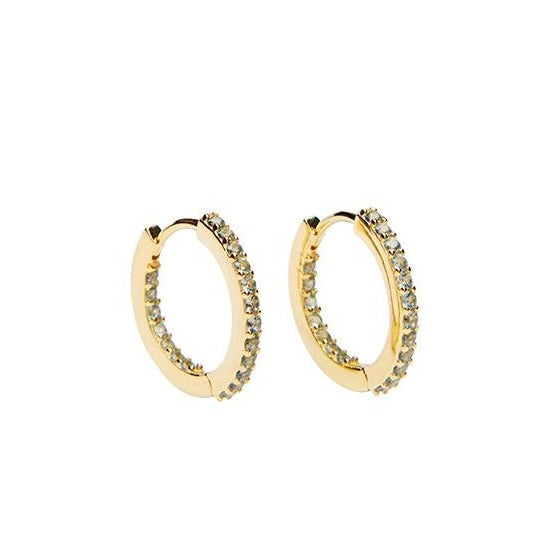 Rainy Medium Hoops