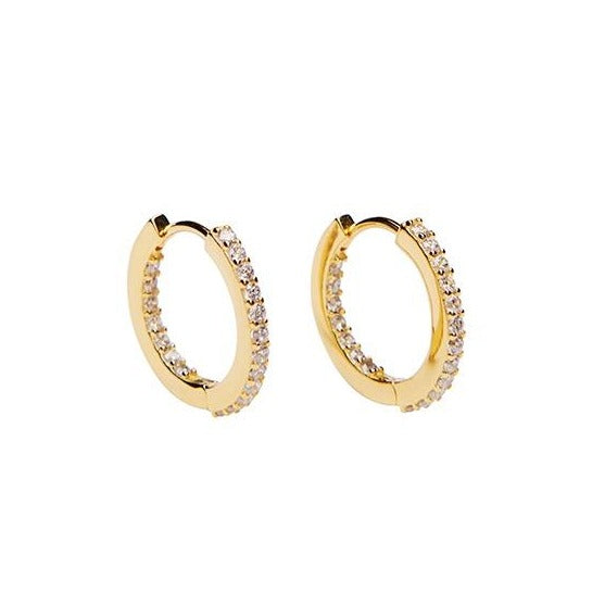 Rainy Medium Hoops