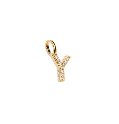 Alfabet Crystal Vedhæng