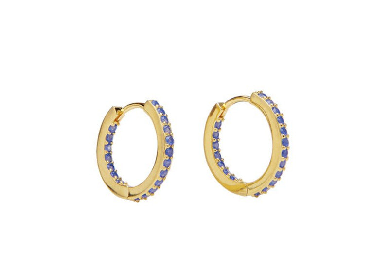 Rainy Medium Hoops