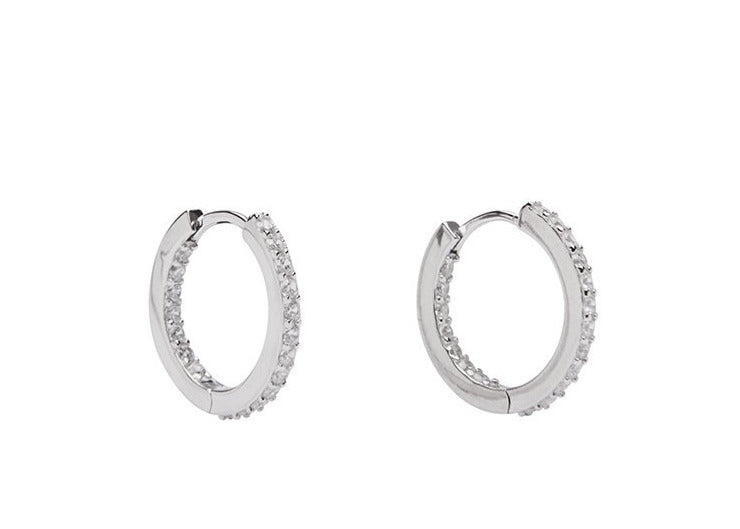 Rainy Medium Hoops