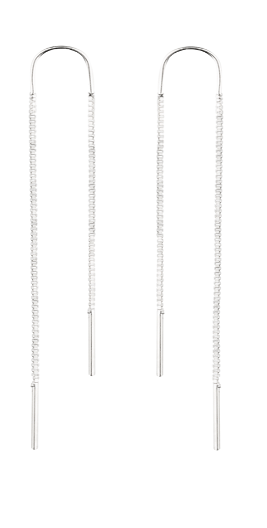 Double Chain Earrings "Short"