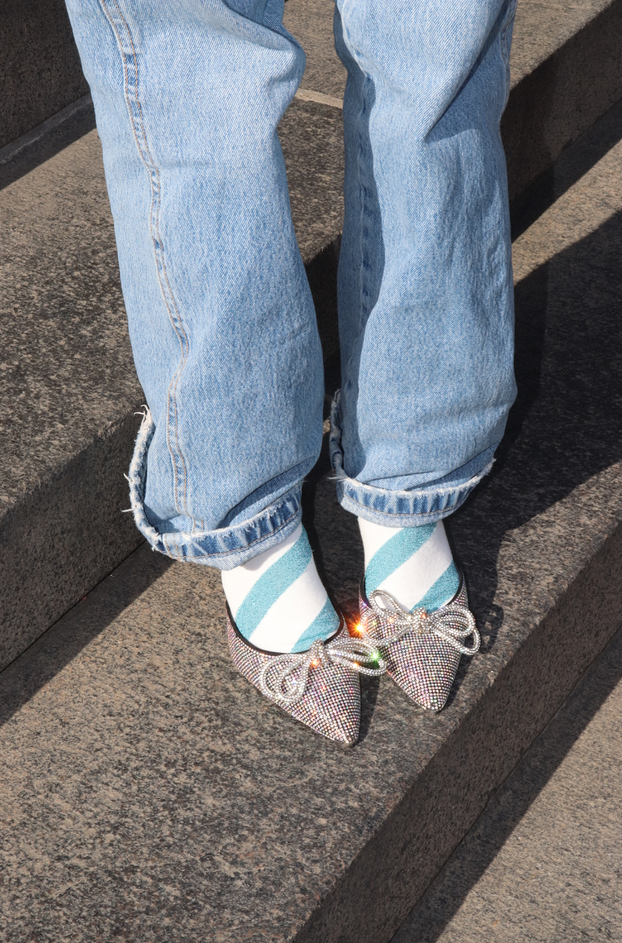 Twizzler Glitter Strømper