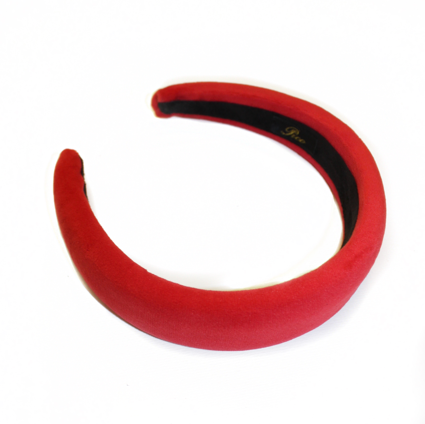 Emma Plain Velvet Headband
