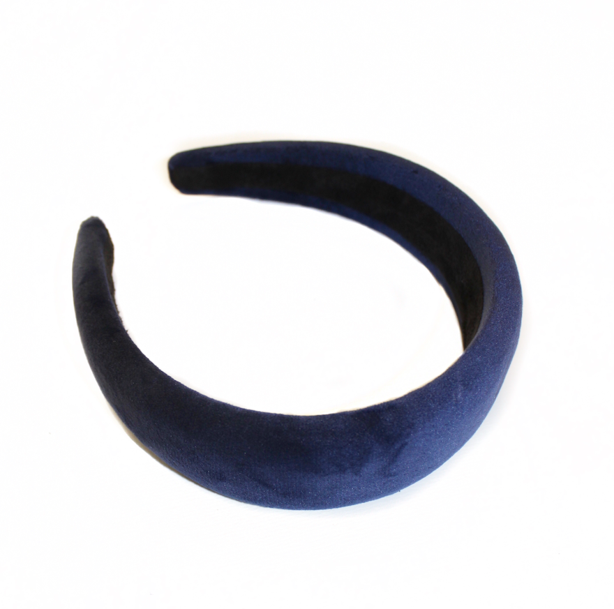 Emma Plain Velvet Hårbøjle