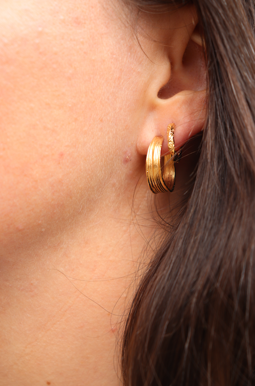 Olive Petit Øreringe