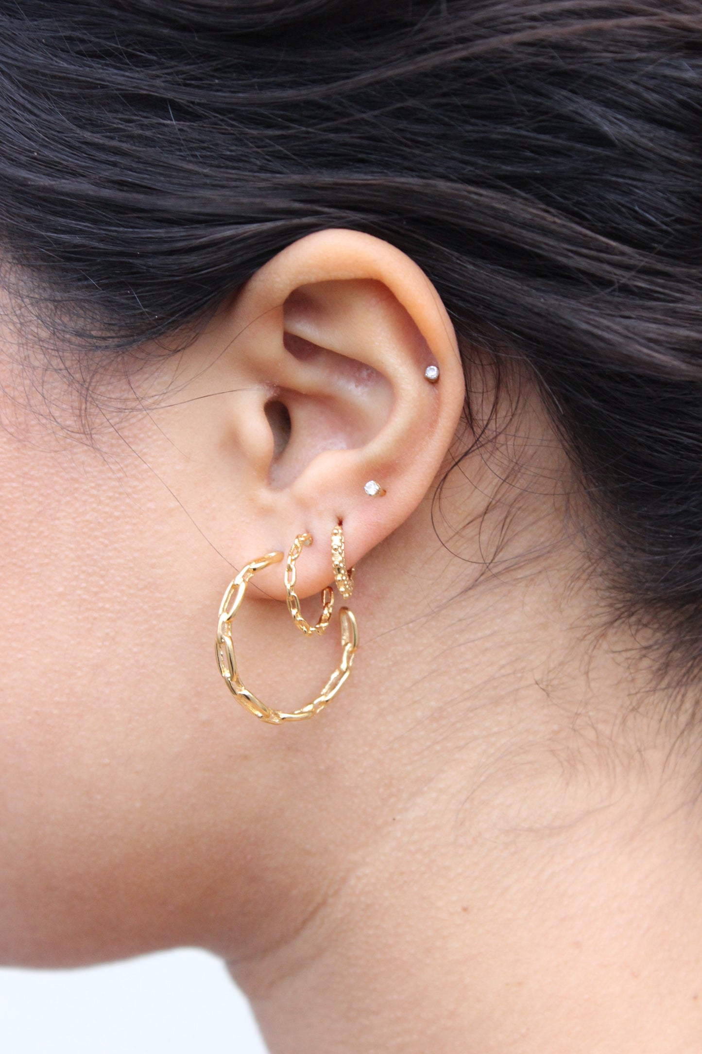 Petit Margeret Øreringe