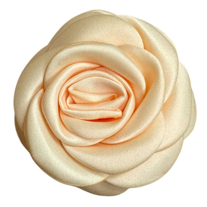 Small Satin Rose Klemme