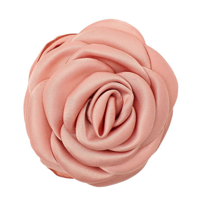 Small Satin Rose Klemme