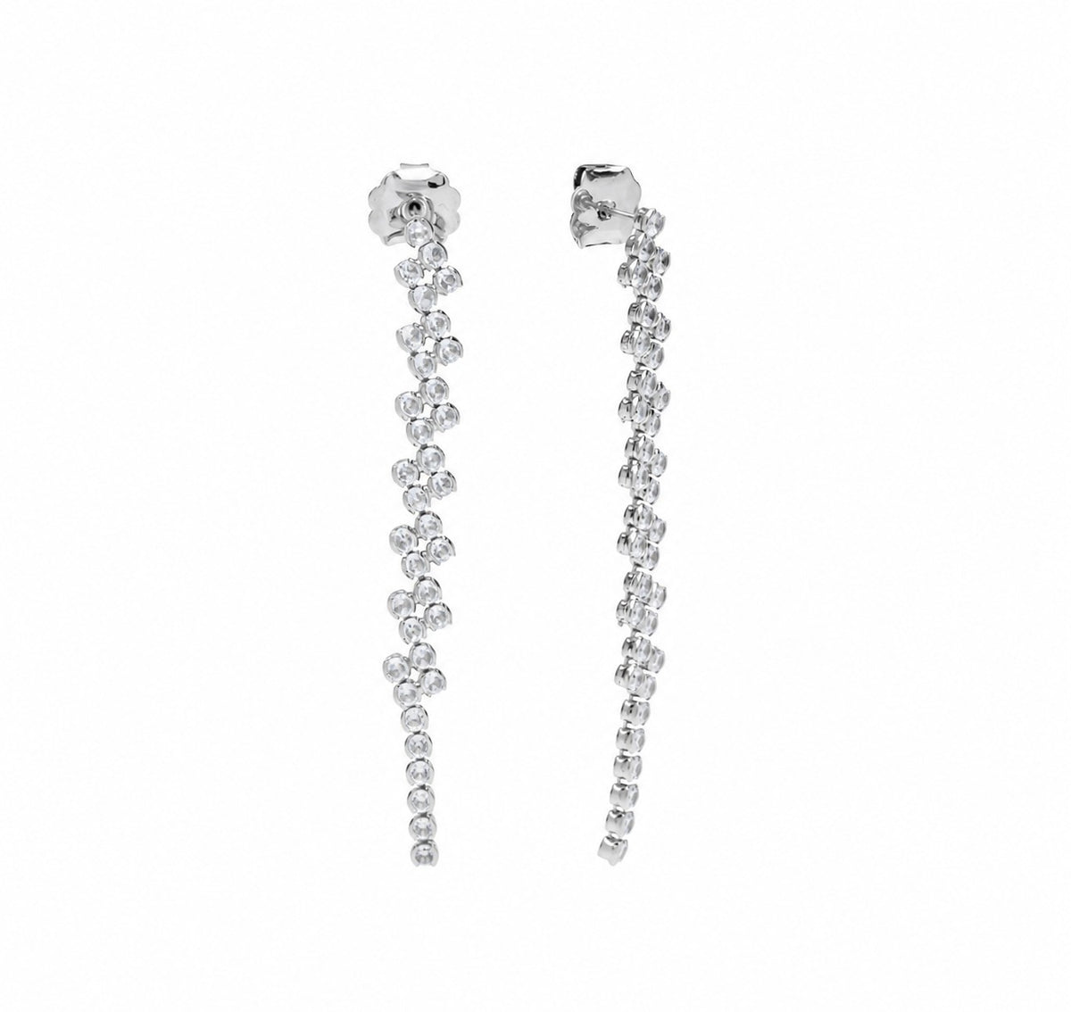 Claire Crystal Long Studs