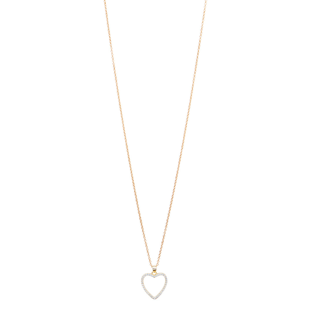 Rainy Heart Grande Necklace