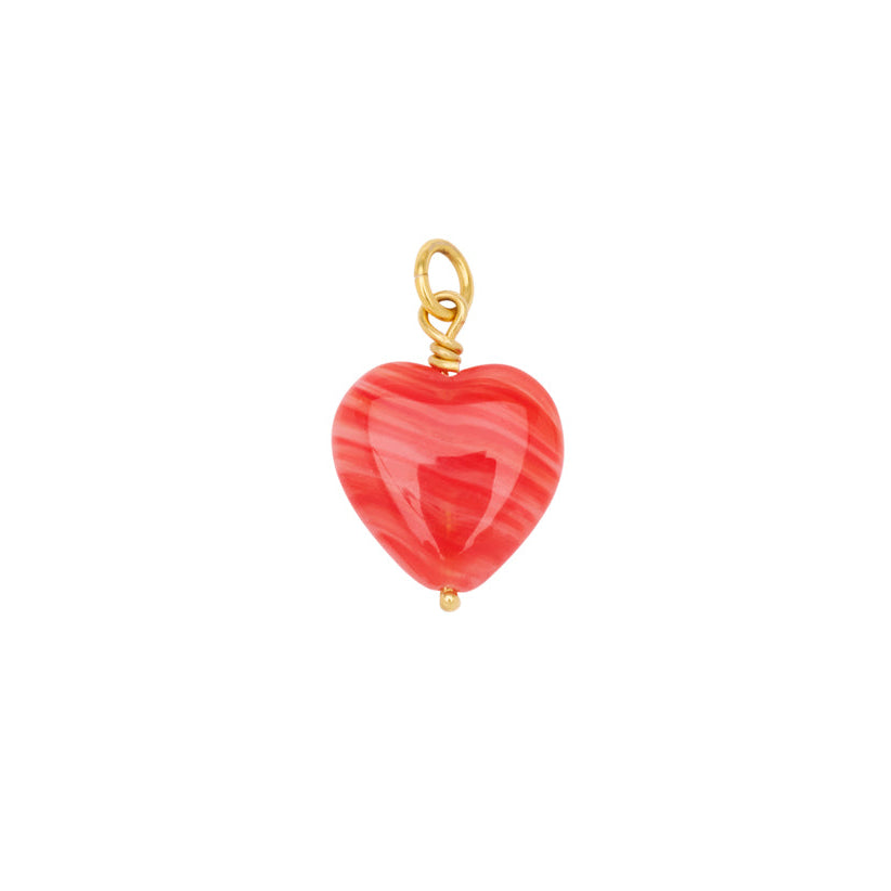 French Grande Heart Pendant