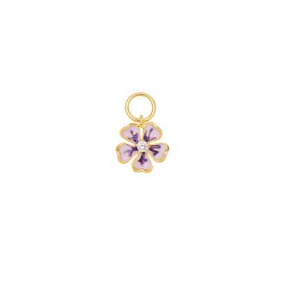 Enamel Flower Vedhæng