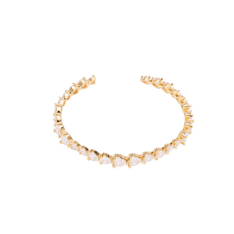 Crystal Heart Armring