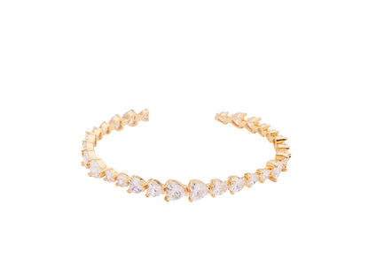 Crystal Heart Armring