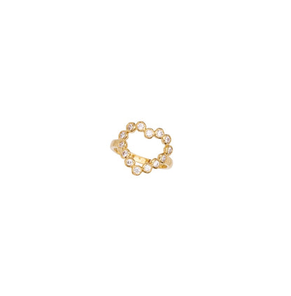Elva Heart Crystal Ring