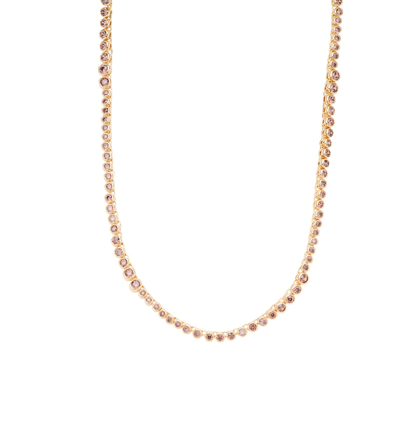 Elva krystalhalskæde