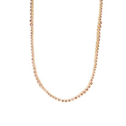 Elva krystalhalskæde