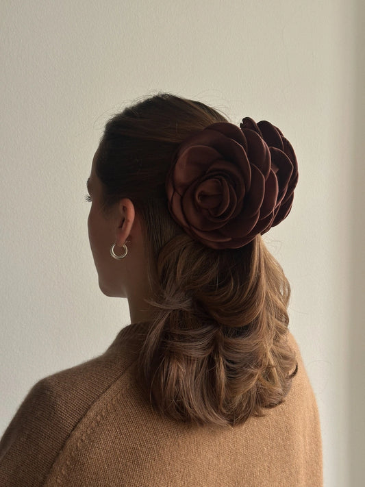 Giant Satin Rose Klemme