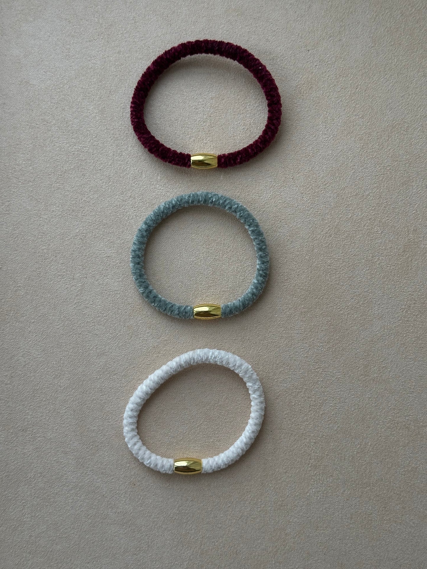 Fine Velvet Gia Elastic - 6 stk.