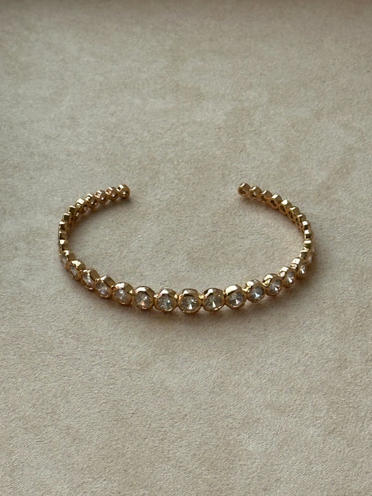 Elva krystal-armbånd