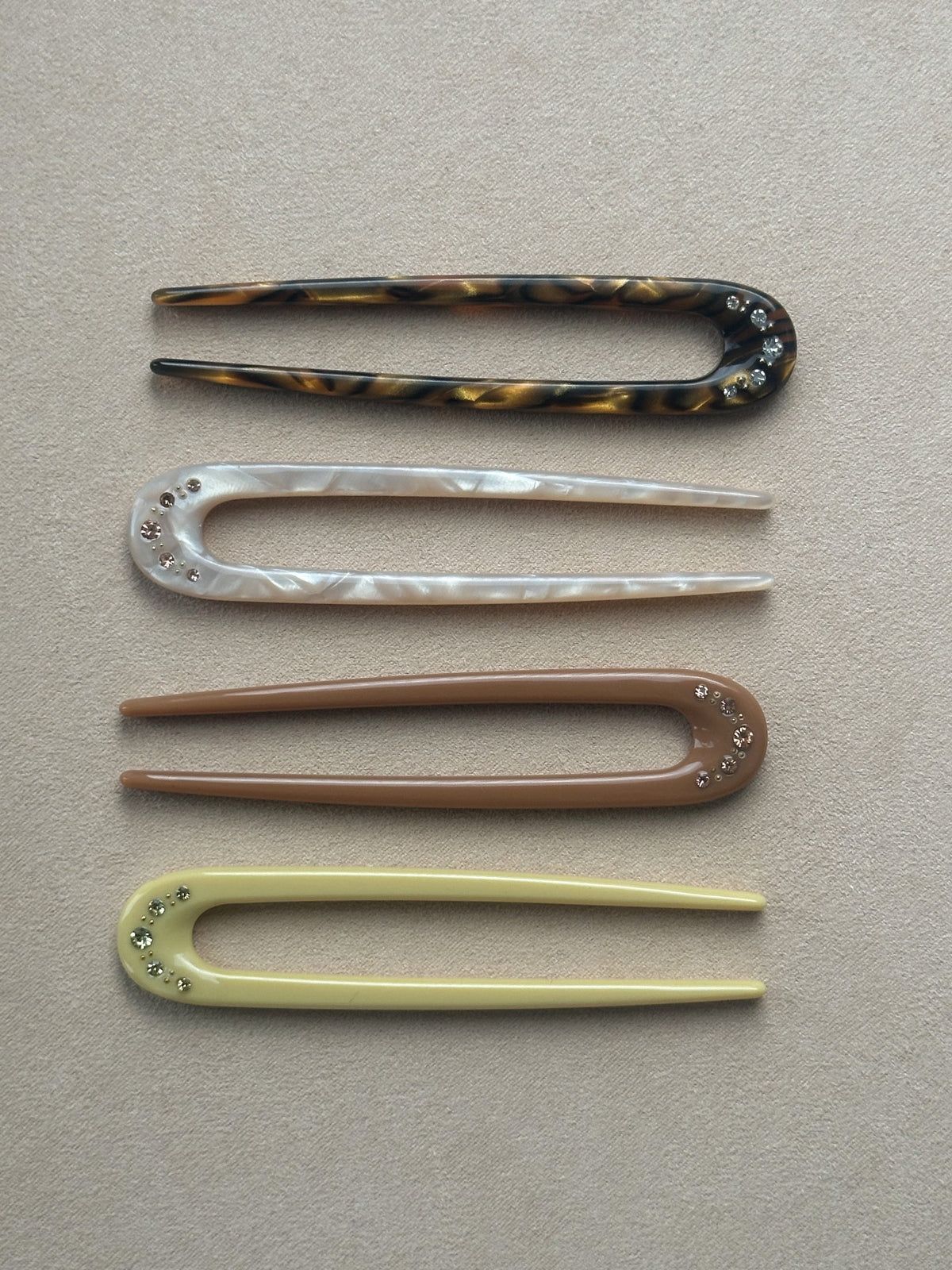 Sunny Crystal Hair Pin