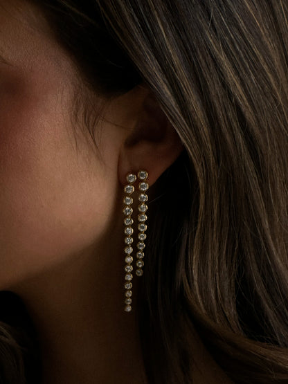 Ziva Crystal Studs