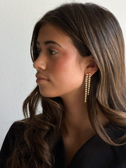 Ziva Crystal Studs